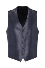 Svečan moški moder telovnik za poroko in ostale svečane priložnosti