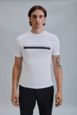 MAJICA S TISKOM ČRTA