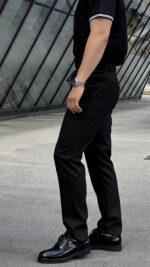 poletne črne hlače digel