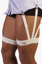 Držalo za srajce nv holder bele barve