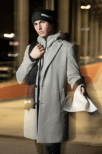 ŠAL SENS ČRNO BEIGE BARVE - Image 3